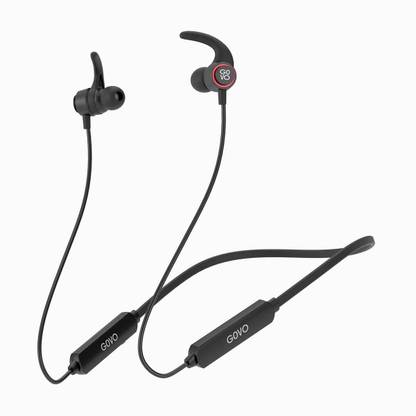 GOVO GOKIXX 400 Bluetooth Neckband, 9H Battery, 10mm Drivers, Magnetic buds, Type C Bluetooth