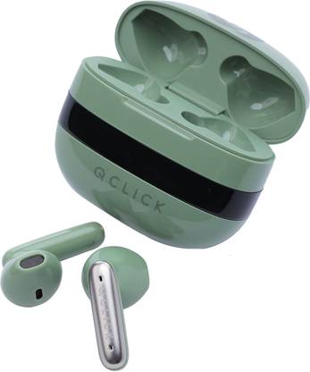 Qclick Blues-1 Made in India TWS with 40Hrs Playtime, Digital Display,40ms Latency buds Bluetooth
