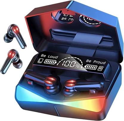 FUTURESTARRKK M28 Wireless Earbuds TWS Bluetooth 5.1 Gaming Monster Earphones Touch Control Bluetooth