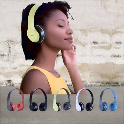 GDS Folding Bluetooth Headset with Lightning Bass Strike_V6 Bluetooth & Wired