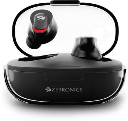 ZEBRONICS Zeb Sound Bomb N2 Transparent Case, Upto 50ms Gaming Mode, ENC Mic, BT v5.2. Bluetooth Gaming