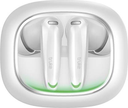 truke BTG Crystal Buds with Spatial Audio, Dual Pairing,68Hrs Battery, 4Mic ENC, 5.4v Bluetooth Gaming