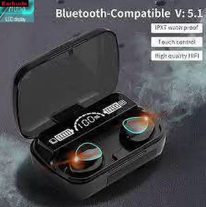 jorugo HA727 M10_ LATEST BLUETOOTHPlayback with Power BankWireless Earbuds (PACK OF 1) Bluetooth