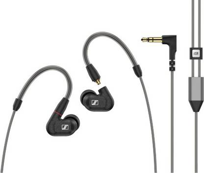 Sennheiser IE 300 in-Ear Hi-Res Audiophile Headphones - Sound Isolation , Detachable Cable Wired without Mic