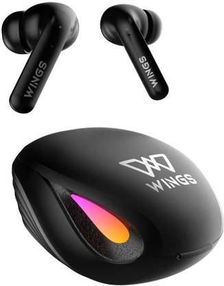 WINGS Phantom 700 Earbuds with 40ms Low Latency Game mode Bluetooth