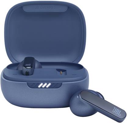 JBL Live Pro 2, Active Adaptive Noise Cancellation, 40Hr Playtime, 6 Mics, Deep Bass Bluetooth Headset  (Blue, True Wireless) at Rs. 9999