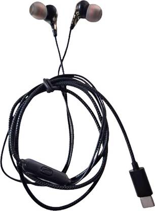 THE MOBILE POINT Type-C Interface & 12mm Drivers Earphone for Type-C All Models Hi-Res Audio Wired