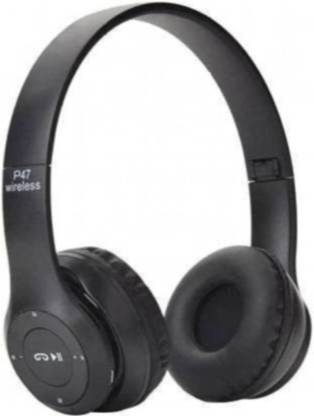 YAROH z26_P47 Bluetooth On-Ear Headphones with Mic: Perfect for Active Lifestyles Bluetooth
