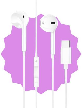 Bxeno Type C Handsfree with for V29e/T2X 5G/V27/V29/V26 Pro/Y78 PLUS/T2 5G[54] Wired
