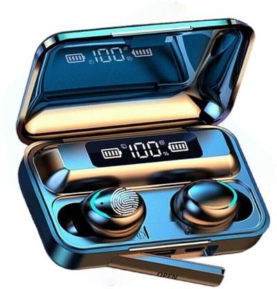 Tunifi Earbuds Upto 48 Hours Playback with Power-Bank and ASAP Charge Bluetooth