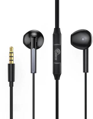 Cellecor E02 with MIC and HD Sound Tangle Free Cable Wired