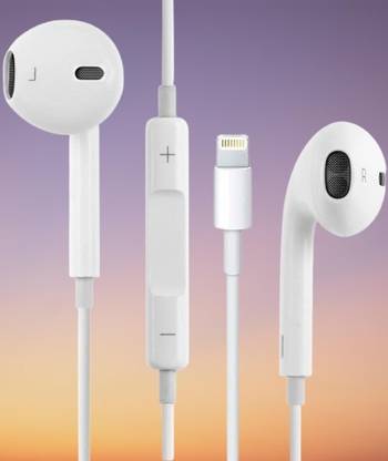 Tigerify Lightning Earphones Headset For iPod,iPad & iPhone 14/13/12/11/X/XS/XR/8/7/6 Wired