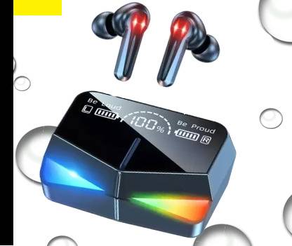 Bymaya G108_M28 ULTRA GAMING HEADSET BLACK (PACK OF 1) Bluetooth without Mic