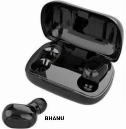HUTUVI L21 TWS Wireless Best Sound Earphones With Mic (White) (Pack of 1)Raj44 Bluetooth