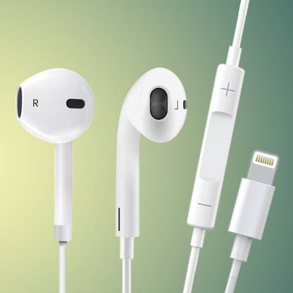 MARS Wired Earphone with Lightning Connector and Built-in Mic Wired
