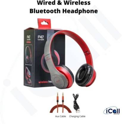 TWS ZXKX_Rockerz 45 hrs Playtime,BEAST Mode,ENx Tech & Dual Pairing Bluetooth & Wired