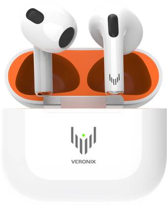 Veronix TruBuds X2 TWS, AI-ENC,40Hr Playtime,IPX5 Sweat resist ,Made in India Bluetooth