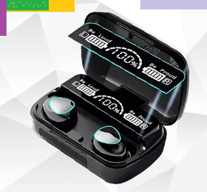 Bashaam K1045_M10 PRO 4HRS PLAYBACK HEADSET BLACK (PACK OF 1) Bluetooth without Mic