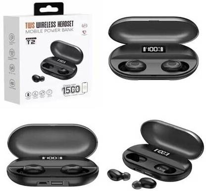 ATEVON T2 TWS Wireless Bluetooth Headset with Bluetooth 5.1 Earbuds Waterproof Bluetooth