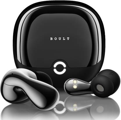 GOBOULT Klarity 1 with 80 Hrs Battery, Dual Pairing, 4 Mic ENC, Liquid Metal Body, 5.4v Bluetooth Gaming
