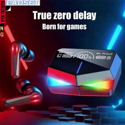 Jocoto A22 M28 Earbuds Pro 310 Hours Palyback Bluetooth Headset Black(pack of 1) Bluetooth