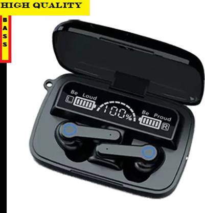 jorugo E553 M10 PRO 6HRS PLAYBACK HEADSET BLACK (PACK OF 1) Bluetooth without Mic