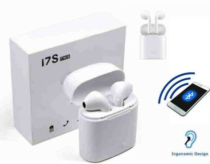 CRISPLN TWS I7 Truly Wireless Bluetooth Headphone sterio music With Powerbank G94 Bluetooth