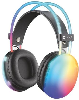 LYNE Hydro 5 Gaming Headset RGB Glow LIght Bluetooth & Wired Gaming