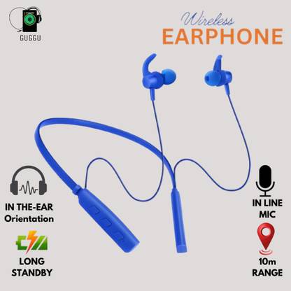 SYARA Neckband Bluetooth headset 235 Pro 48Hrs Playtback With Fast Charging QR185 Bluetooth