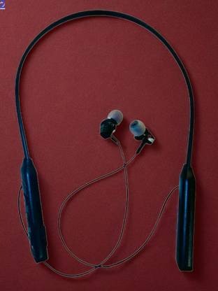 Bashaam Z309 Neckband, Dedicated Switch, 40H Battery, Dual Pairing, Fast Charge Bluetooth