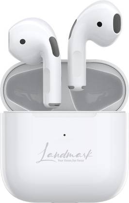 Landmark BH107 INSANE With Charging Case True Wireless Stereo - White Bluetooth