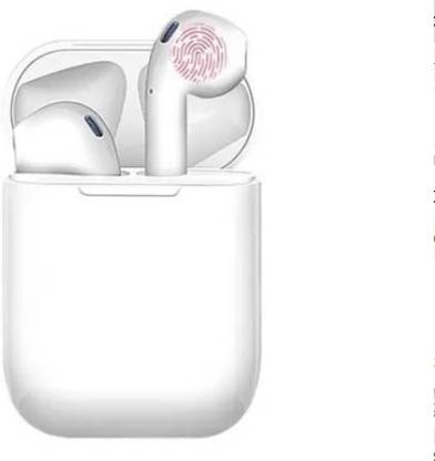 TANBAN i12 Bluetooth Earphone with Mic HEADPHONE Bluetooth Headset White 1 Bluetooth