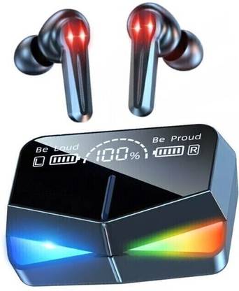 Digiwins Gaming M28 Earbuds Unbeatable 40H Playtime, ASAP Charge, low latency Headphone Bluetooth