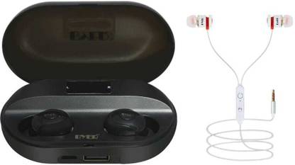 byer T2 Power perk 1500Mah battery TWS, AAC Codec, LED, and Melody Earphone(2 items) Bluetooth Gaming
