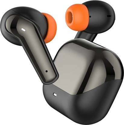 JAZX AirBuds Pro 4 with 40dB Hybrid ANC, 52Hr Playtime, Spatial Audio, Dual pairing Bluetooth Gaming