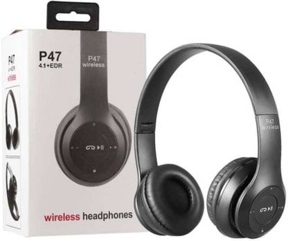 HUKF HDQ-CH720N Active Noise Cancelling, 30 Hrs. Battery life, Multipoint Connection Bluetooth & Wired