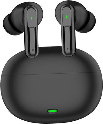 WEROX Earbuds with Gaming Pods, 200H Playtime, Quad Mic ENC, 13mm driver, Type C Bluetooth Gaming