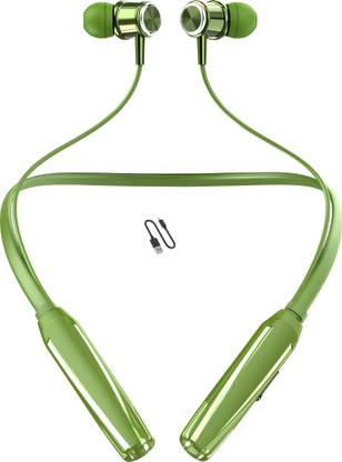 CIHYARD CH-48 Rock - 48 Hours Playtime Bluetooth Neckband (Green17) Bluetooth