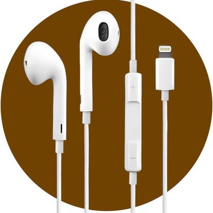 Bxeno Earphones with Lightning Connector For one 13/13 3Pro[88B] Wired