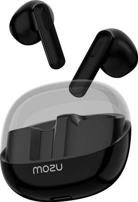 Mozu Flexibuds Klear with ENC,Mems Mic,Game Mode,Low Latency Transparent earbuds Bluetooth