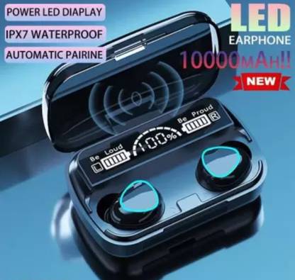 NECKTECH M10 TWS Bluetooth V5.1 in-Ear Wireless Earbuds Stereo Sport Waterproof Bluetooth Bluetooth