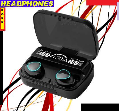 jorugo E2450 M10 PLUS GAMING HEADSET BLACK (PACK OF 1) Bluetooth without Mic