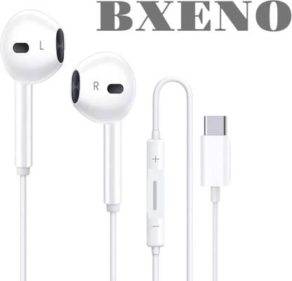 Bxeno ORIGNAL TYPE C EARPHONE WITH TANGLE FREE DESIGN AND HIGH BASS Wired