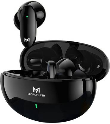 Microflash D79 Upto 40Hrs Playback, Deep Bass, TWS, Wireless Earbuds, Bluetooth Gaming