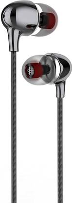 BELL BLHFK260red Earphones with Mic, Powerful Hd Sound with Extreme Bass, Tangle free Wired