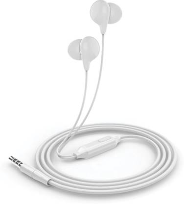 FONACC Wave Wired earphone with mic, 3.5mm Audio Jack, 10mm Driver & High Quality Wired