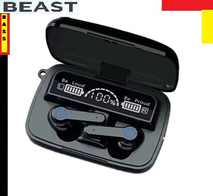 jorugo E1903 M10 PRO 6HRS PLAYBACK HEADSET BLACK (PACK OF 1) Bluetooth without Mic