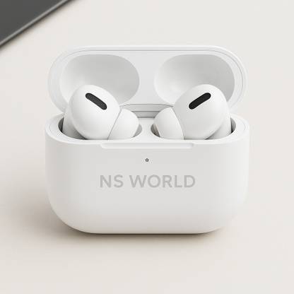 NS WORLD Q9 Airbuds Tws |Max Power| HD Sound | BT Earbuds |Mic & Touch Controls Headphone Bluetooth