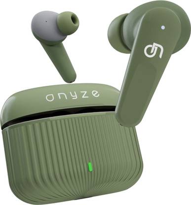 ओनाइज़ ON901-ARMOR Gaming Earbuds,50HPlaytime,Made in INDIA,QuadMic-ENC,Fast Pair,BT5.3 हेडसेट गेमिंग हेडफोन