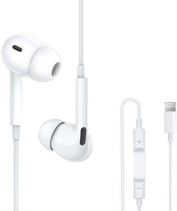 X88 Pro Lightning Headphones Stereo Sound, Noise Isolation With Inline Controls Wired